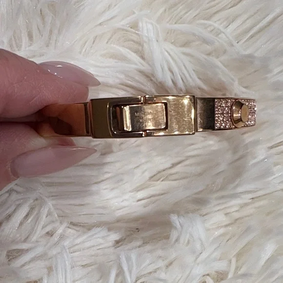 Michael Kors Rose Gold and Silver Sparkle Bracelet - Picture 5 of 8